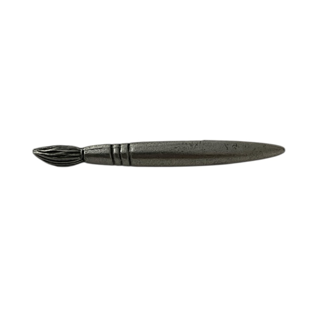 Jim Clift | Silver Art Brush Pin
